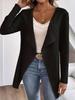 2024 Women's Autumn/Winter Long Sleeve Casual Knitwear Coat