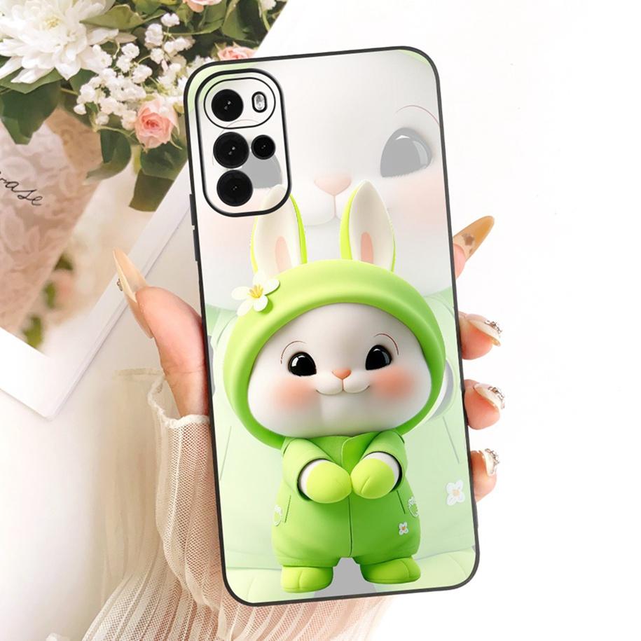 Für Motorola Moto G22 G32 G42 Hülle XT2231-1 XT2235-2 XT2235-2 Niedliche Katze Schmetterling Cartoon Weiche Hülle Für Moto G62 5G MotoG42 Capa