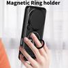 KEYSION Magnetic Phone Case for HONOR Magic 8 Pro 5G Slide Camera Protection Upright Kickstand 360 Ring Shockproof Back Cover