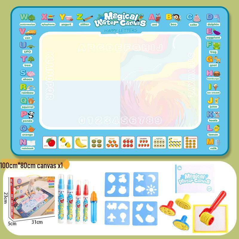 Extra Large Reusable Water Magic Drawing Mat for Kids