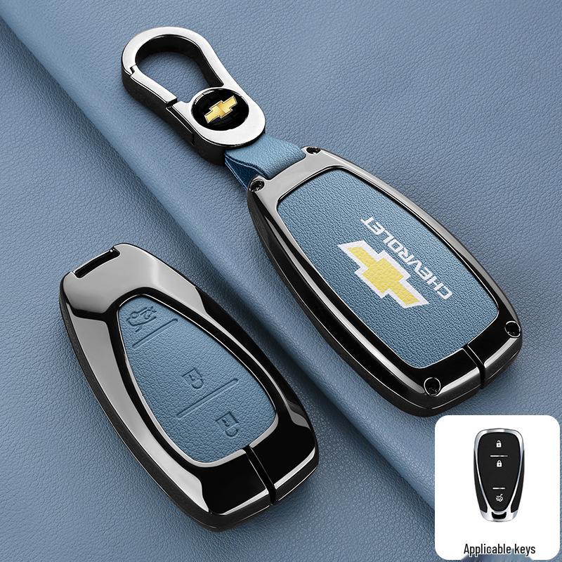 Premium Key Cover for Chevrolet Cruze, Malibu, Covoz, Sail 3, and Trax