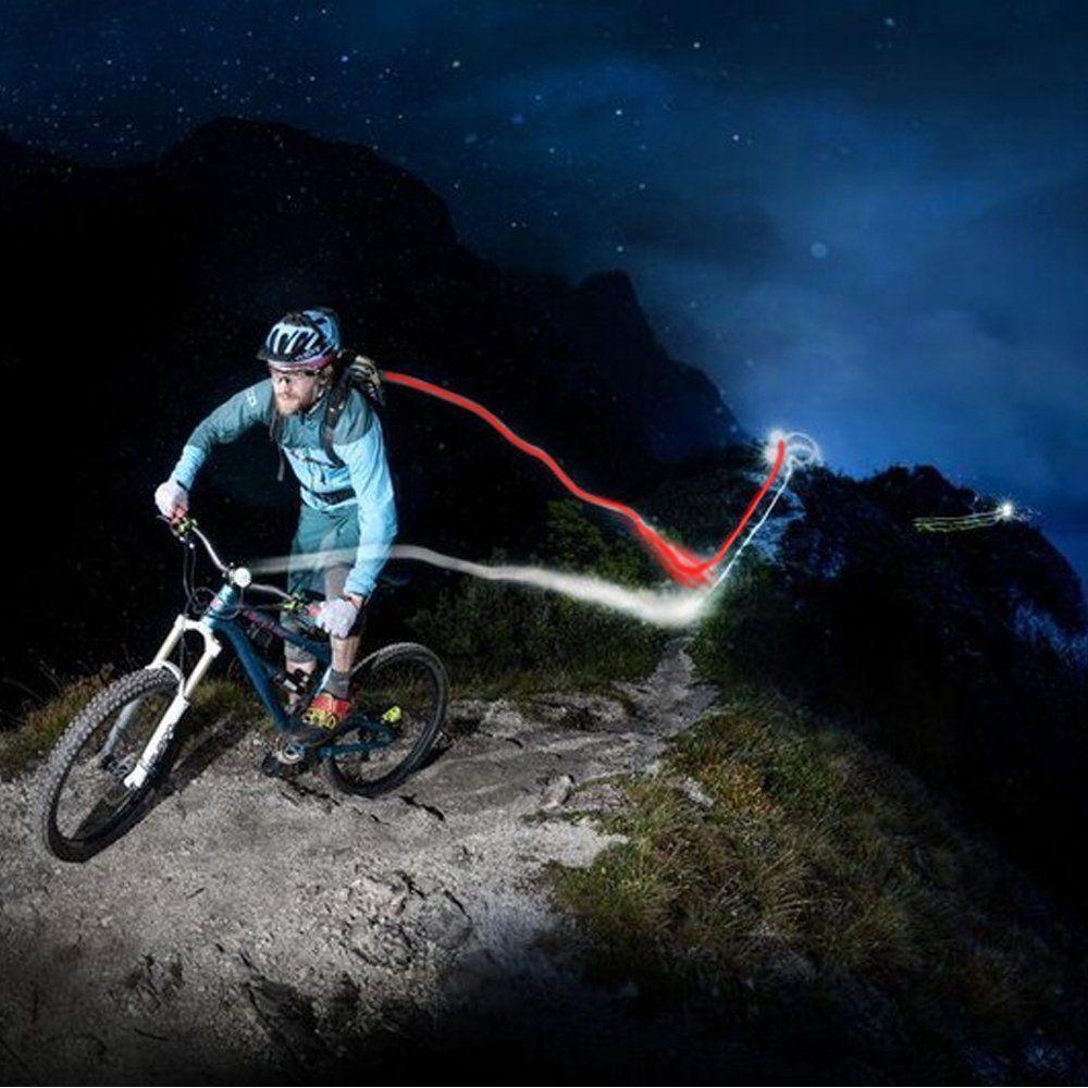High Brightness USB Rechargeable LED Bicycle Taillight Rear Light Signal Lamp