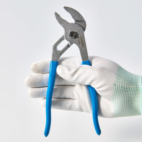 HOZAN Water Pump Pliers, Compact and Easy To Handle, Perfect for Electrician Exams, Total Length 195mm, P-244