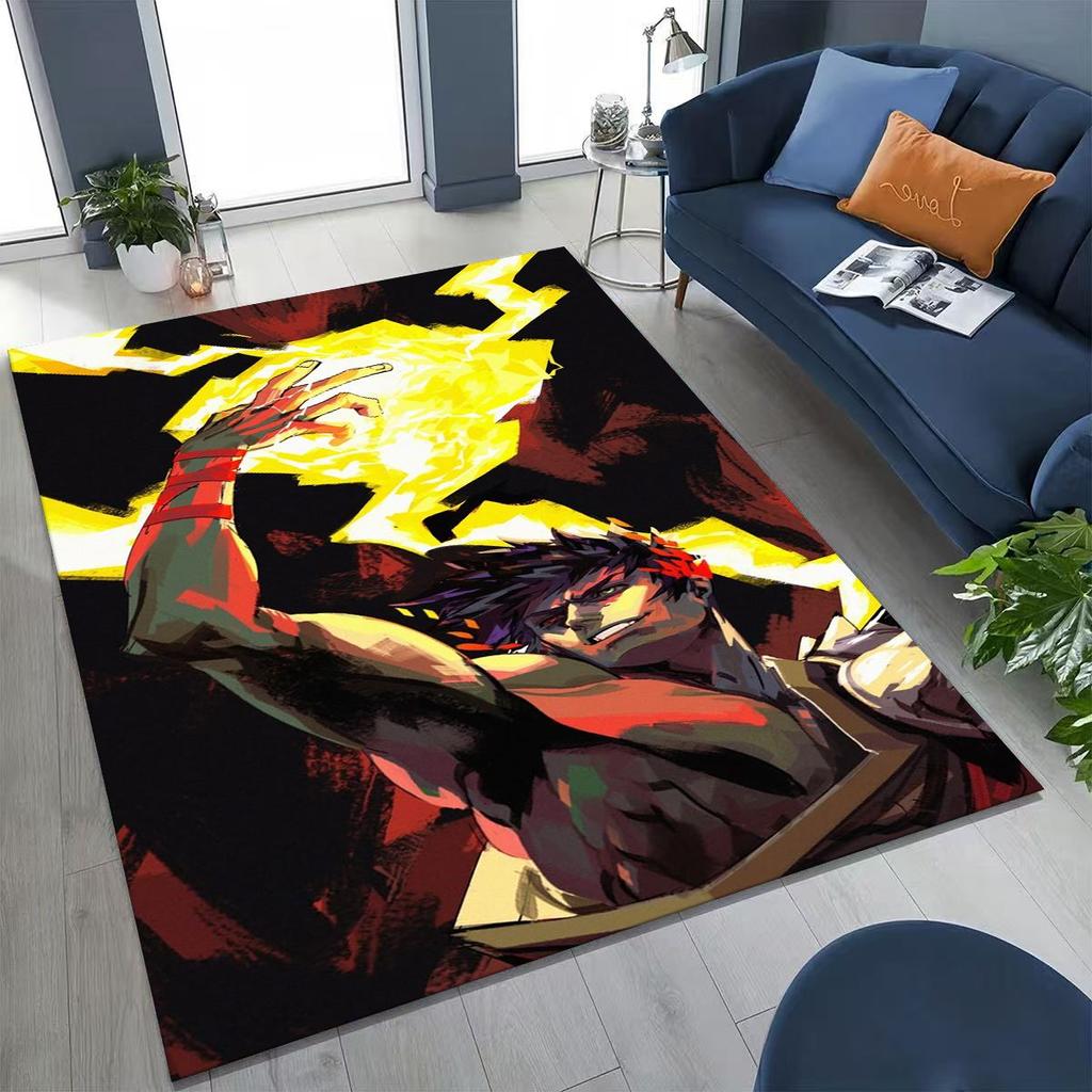 3D Classics Game Hades Cartoon Gamer Rug for Bedroom Living Room Sofa Home Doormat Decor, Large Kid Play Non-slip Floor Mat Gift
