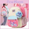 Childrens Cartoon Backpack With Lightweight Nylon Material For School And Kindergarten Use