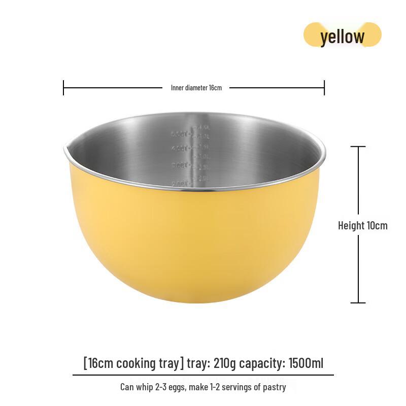 LISM Stainless Steel Mixing Bowl with Lid
