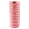 50pcs Disposable Non Stick Oil Non Woven Duster Dish Cloth  Hand Towel for Kitchen (Red)