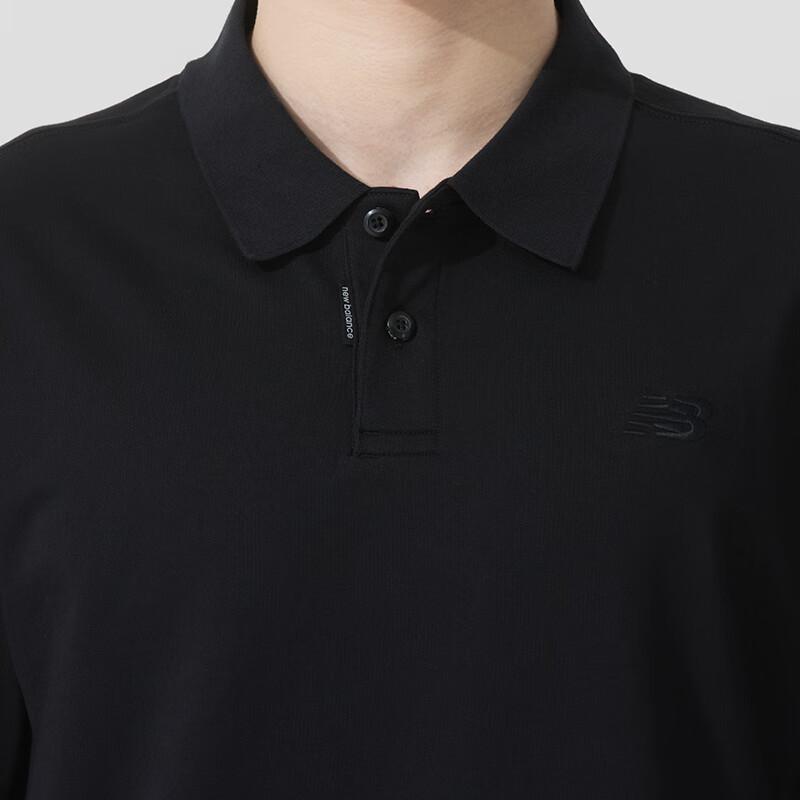 New Balance Polo Shirt Men's Black NFF27011-BK