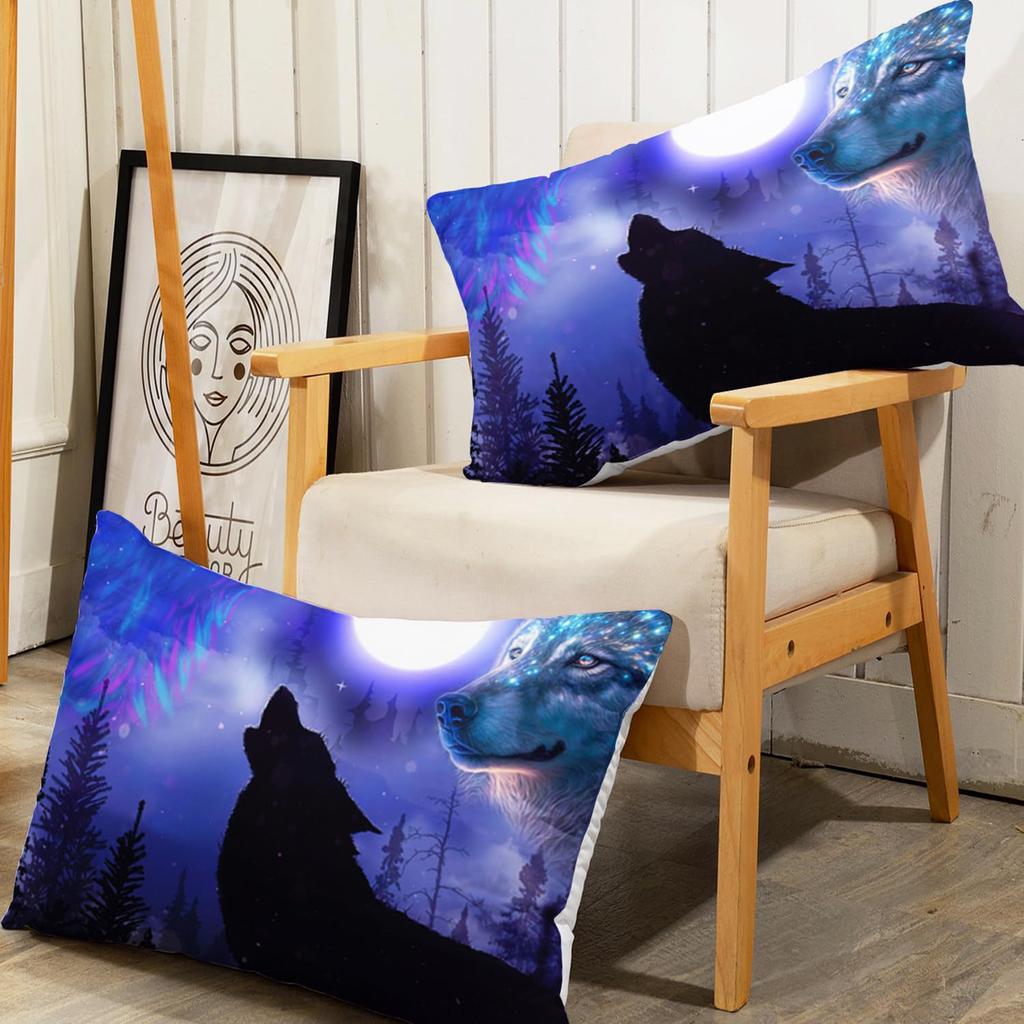 Forest Animal Pattern Mattress Three-Piece Digital Printing Mattress Bedding Set Adult Children