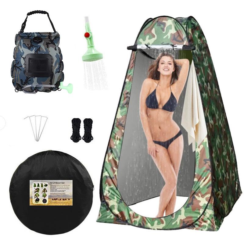 Tragbares Camping-Dusch- und Toilettenzelt - Outdoor-Privatsphäre-Unterstand