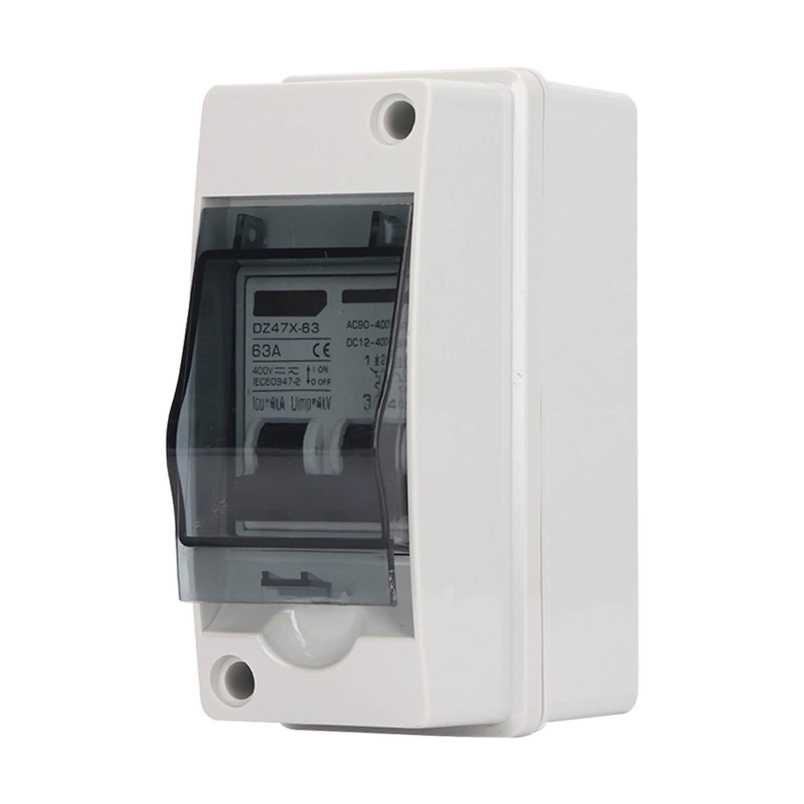 

Автоматичний вимикач постійного струму мініатюрний 2P 63 Ампери Сонячний роз єднувач Ізолятор для Сонячної ФЕСи Постійного струму