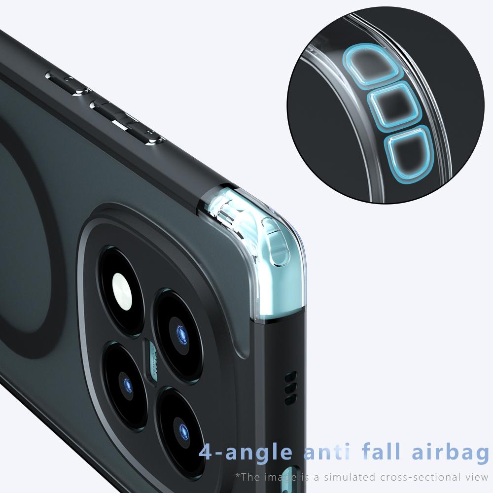 For Xiaomi Poco M8 Pro 5G/Redmi Note 15 Pro+ 5G (Global) Magnetic Case TPU + PC Matte Skin Touch Phone Cover