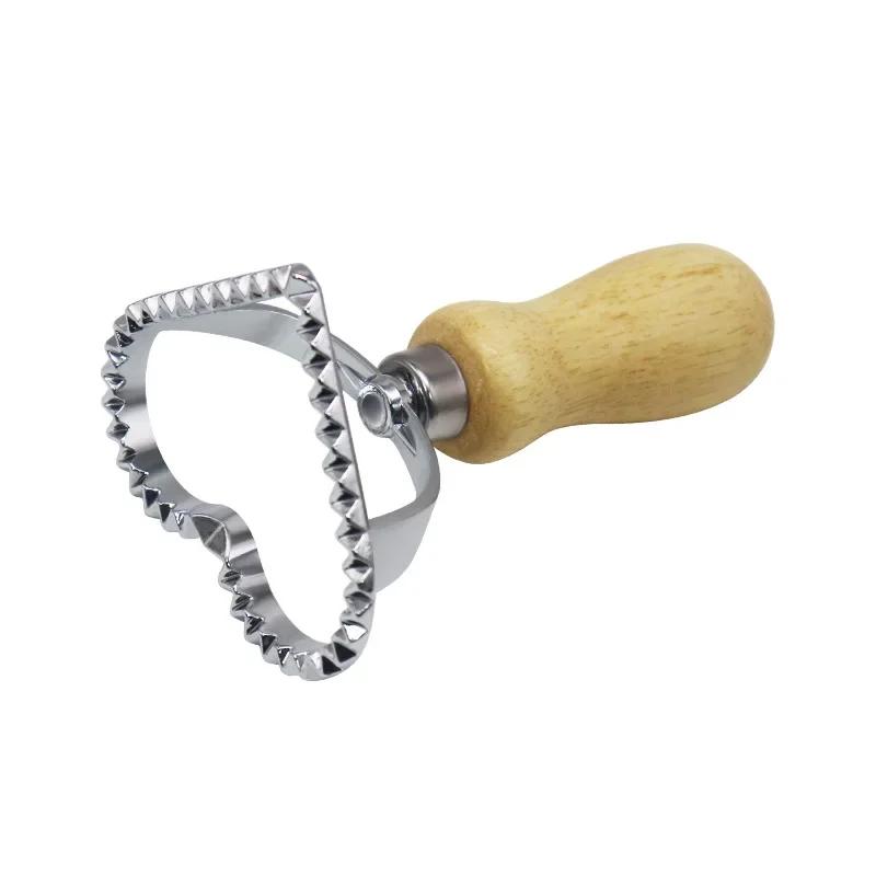 Baking Cookie Cutter Biscuit Maker Mold Pizza Cutting Wheel Tools MouldsAluminium Alloy Ravioli Pasta Tools Square Cutters