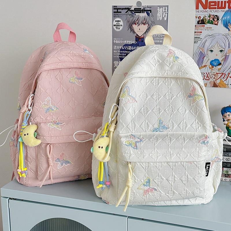 Japanese Niche Casual Schoolbags with High Appearance and Large Capacity Versatile Commuting Backpacks for Junior High School Students