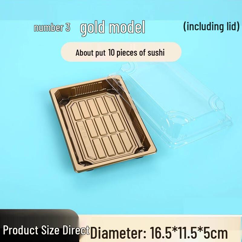 

Одноразовые контейнеры для суши на вынос