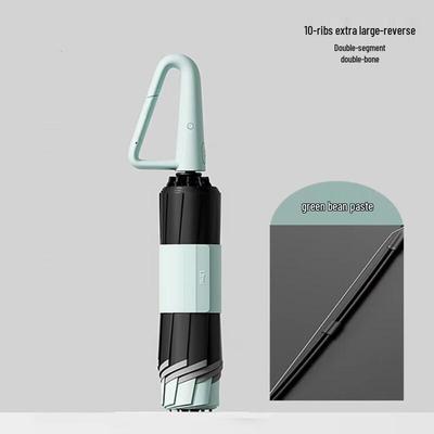 Caderno Semi-Automatic Buckle Windproof Travel Umbrella