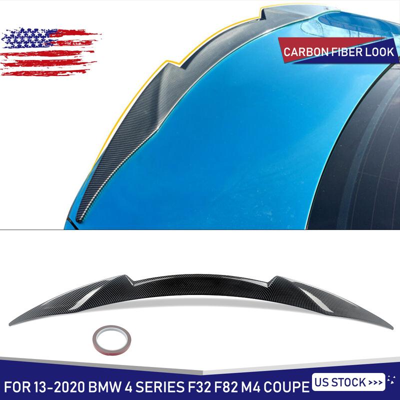 Magickit Rear Trunk Spoiler Fit for BMW 4 Series F32 M4 F82 Coupe 2014 2015 2016-2020 430d 435d 425d Rear Bumper Trunk Wing