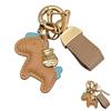 [DACAIFH] Keychain Horse 1 Piece Genuine Leather Bag Charm Cute