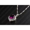 Crystal Pendant Necklace Earrings Ring Cubic Zircon Trendy Party 925 Sterling Silver Jewelry Sets Women New Design