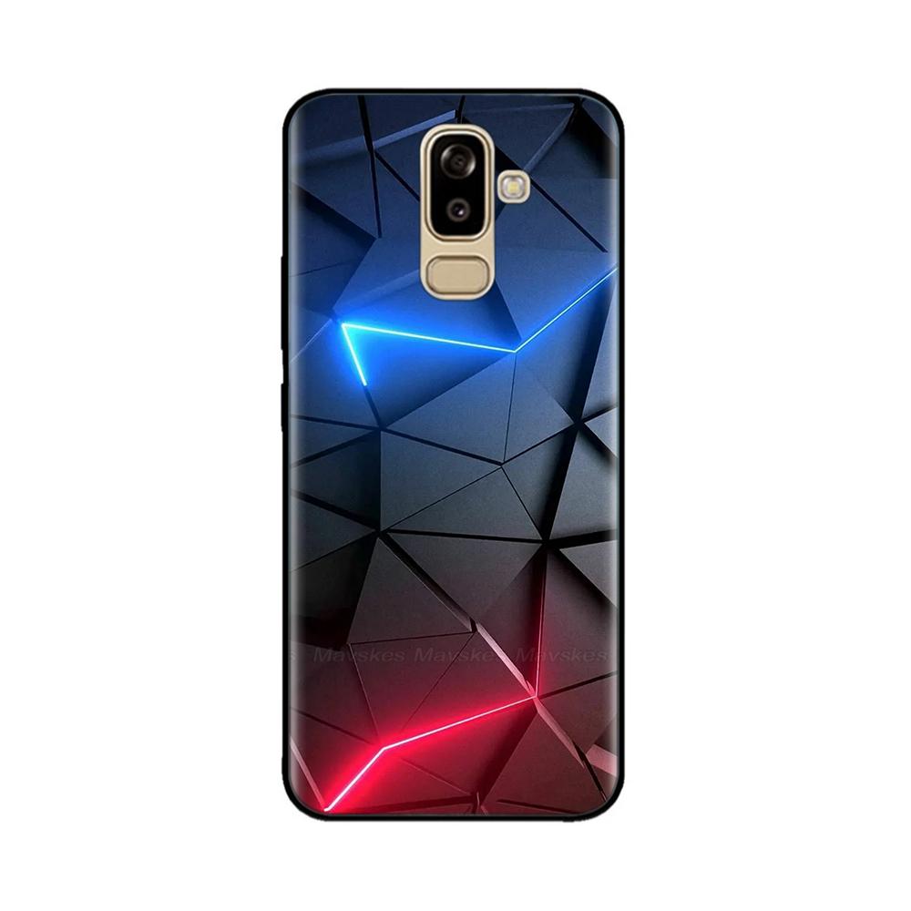 Cute Silicone Cover For Samsung Galaxy A8 2018 Phone Case A530F SM-A530F Soft TPU Funda Coque For Samsung A8 Plus 2018 A8+ A730F