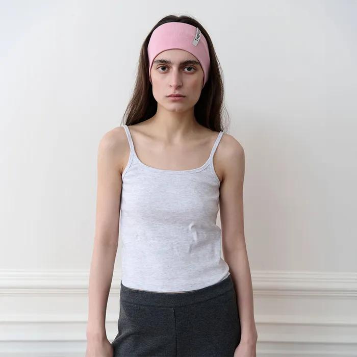 THEPORTA LOGO HAIR BAND, PINK