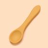 Children's Silicone Long-Handled Fork & Spoon Set - Soft, Food-Grade Utensils for Baby Complementary Feeding