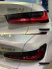 Black Warrior Smoked TPU Headlight Film for 25 BMW 5 Series Models