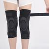 Outdoor Sports Knee Pads with Silicone Anti-Collision, Anti-Slip Spring Support for Cycling, Running, and Ball Games