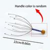1/1/1PC Octopus Head Massager Random Color Scalp Relax Relaxing Claw Metal Head Massager Stress Release Unisex Head Massager