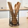 Chopstick Basket Large Capacity with Ventilation Holes Draining Cutlery Container Organizer for Kitchen