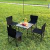 ZISIZ Outdoor Camping Table and Chair Set