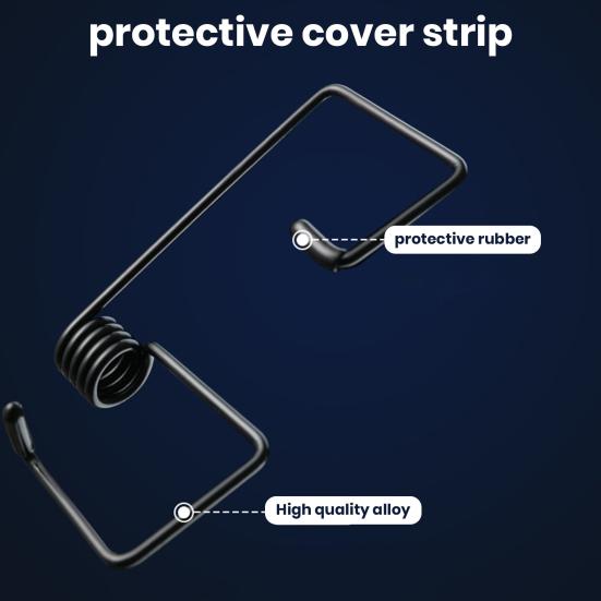 Windshield Wiper Arm Pressure Spring Booster Improved Visibility Universal Easy To Install Car Window Wiper Arm Pressure Spring Kit