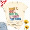 Admit It Youll Miss Me  Times This Summer Teacher TShirt Graphic Tshirts Yk Top Vintage Clothes Oversized T Shirt Harajuku