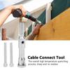 Electric Drill Compatible Wire Connector Automatic Twisting Wire Stripping Tool  Wiring Projects