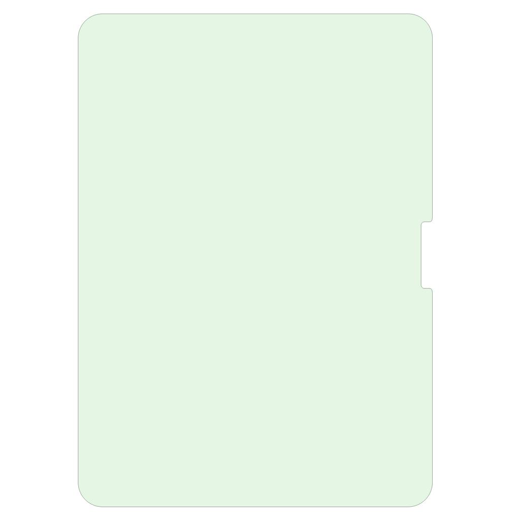 Pentru iPad Pro 11 (2024) Folie de protecție ecran Anti-Raze Verzi Protecție Ochi 0,3 mm Margine Arc Sticlă Securizată Film Tabletă