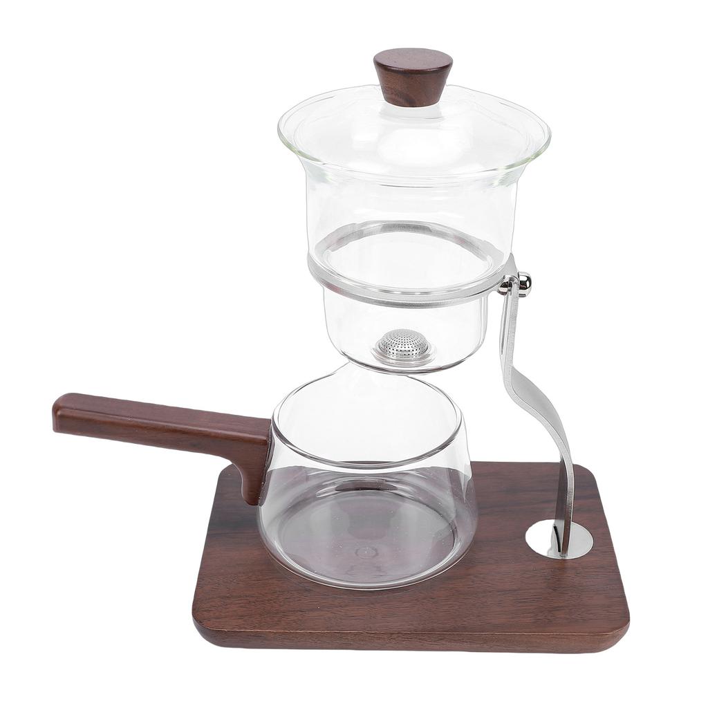 Magnetic Teapot Set Clear High Borosilicate Glass Water Separation Teapot with Base Fairness Mug Cup Lid