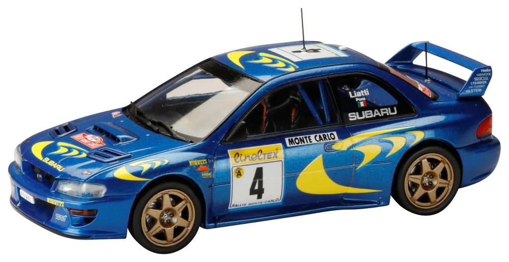 HJR43 Scale Subaru Impreza Monte Carlo 1997 Finished Product 1/43 #4