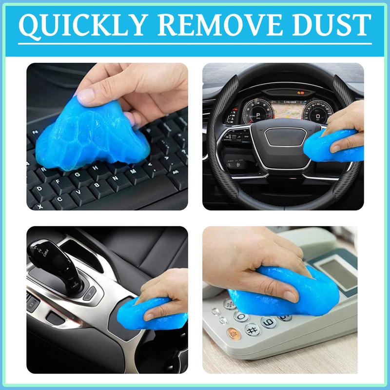 1pc Multifunctional Home Keyboard Cleaner Tool Accessories Car Air Vent Gap Cleaning Gel Car Interior Dirt Removal Wash Mud