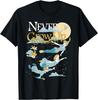 Maglietta Casual Moda Disney Peter Pan Scatto di Gruppo Non Crescere Ritratto Notturno S-4XL Estate