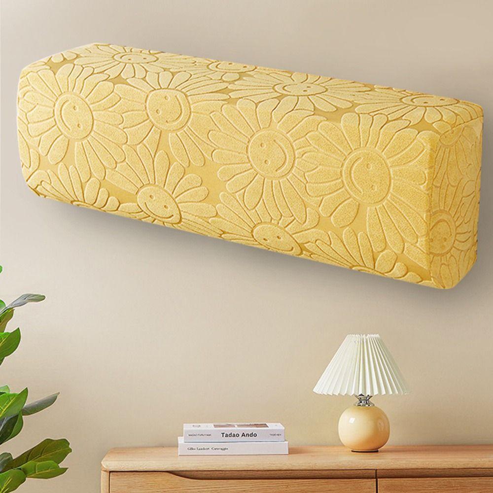 1Pcs Wall Mounted Fan Dust Cover Elastic Fabric Air Conditioner Protector Air Conditioning Cover
