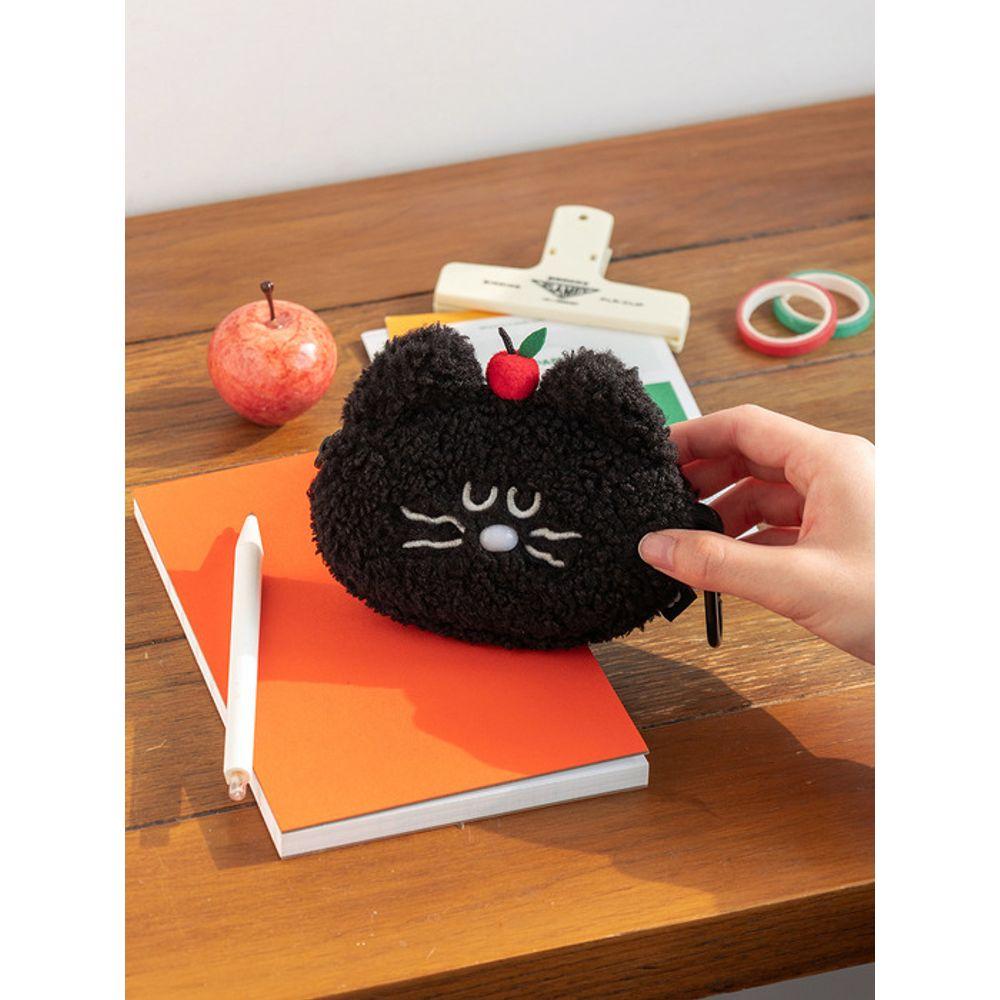 Romane Brunch Brother Moguri Buckle Card Wallet