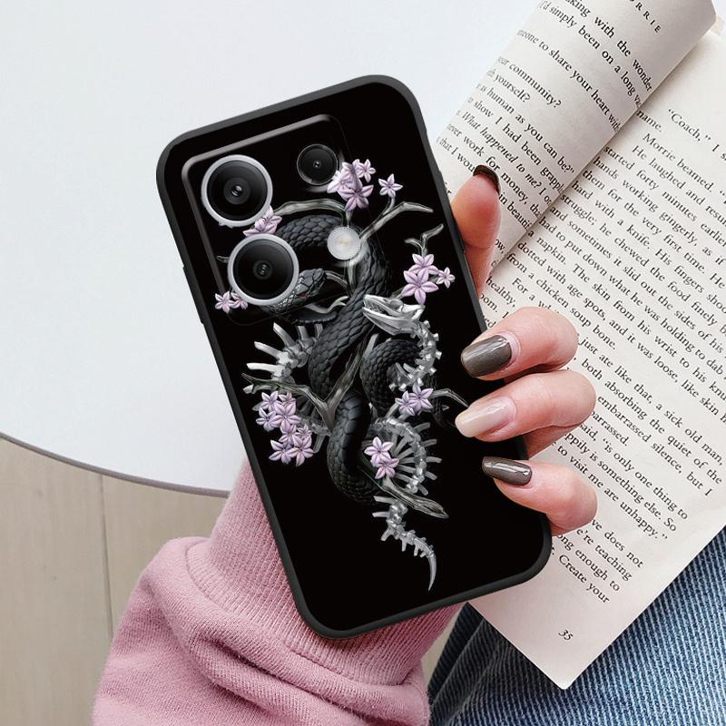 

Case For Redmi Note 13 Pro 4G 5G Cute Heart Flower Back Cover Soft Silicone Matte Protective Fundas For Redmi Note13 Pro Bumper Redmi Note 13 Pro 4G