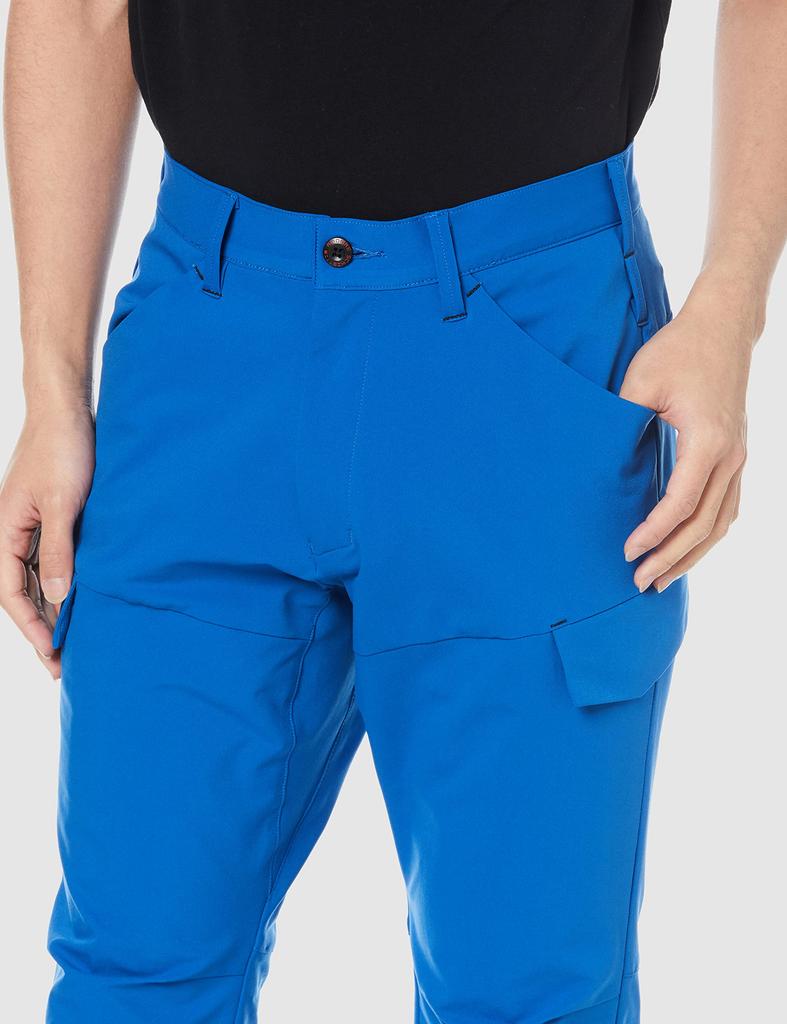 [CO-COS] A-9185 4-Way Stretch Cargo Pants, Blue, Size S