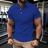 Essential Slim Fit Short Sleeve Polo Shirt, Casual Top for Daily & Gym