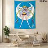 Sailor Moon Guardians Harmony Tapestry Wallmounted Fashion Print Background Cloth Atmospheric Background Cloth Christmas Gift