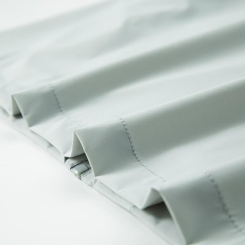 Dibenze Men's Plus Size Ice Silk Cool-Touch Stand-Collar Jacket