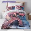 Anime Pattern Bedding Quilt Set Quilt Cover Pillowcase Home Decoration Birthday Gift (1 * duvet cover + 2 * pillowcase, without core)