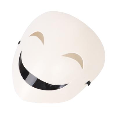 Yetişkinler Japon Anime Siyah Beyaz Görünür Ayarlanabilir Maske Kask Cosplay