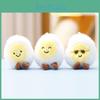 Plush Boiled Egg Doll Cartoon Keychain Bag Decoration Pendant Gift Toy Cute