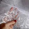 Lace Embroidery Edge Tulle Bride Veils 1 Layer Wedding Veil New Women's Tulle